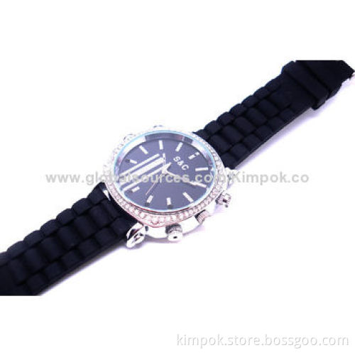 HD 720P beautiful lady SPY watches with 180 degree video and audio recording, IR night visionNew